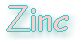 zinc - nutritional info