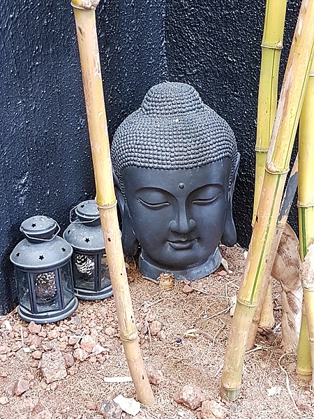 File:Gautama Buddhas head bust 1.jpg