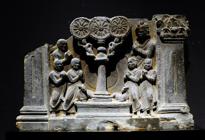 File:Gandhara art at Tokyo Museum 2.jpg