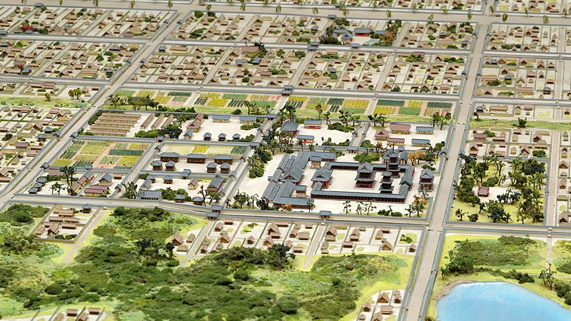 File:200730 Model of Yakushi-ji.jpg