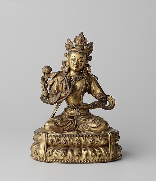 File:Beeld van een zittende bodhisattva, AK-MAK-1512.jpg