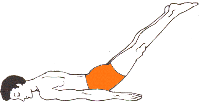 chakra yoga - shalabhasana - the locust posture