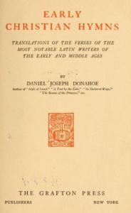 Early Christian Hymns PDF