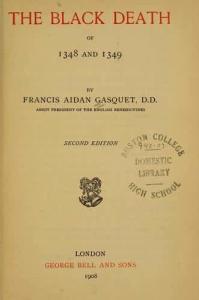 The Black Death - the history of the European plague 1348