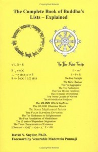 The Complete Book of Buddhas Lists - Explained The Complete Book of Buddhas Lists - Explained