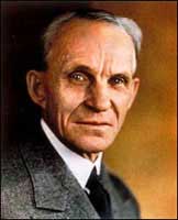 Henry Ford (1863-1947) is credited with mass producing the noisy air polluting gasoline engine. By 1932, Ford controlled over 1/3 of gasoline engine production worldwide. He was very familiar with electricity because he worked for George Westinghouse and Thomas Edison.