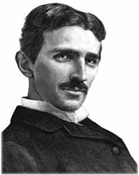 Young Nikola Tesla.