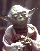 Star wars Yoda can feel the Force